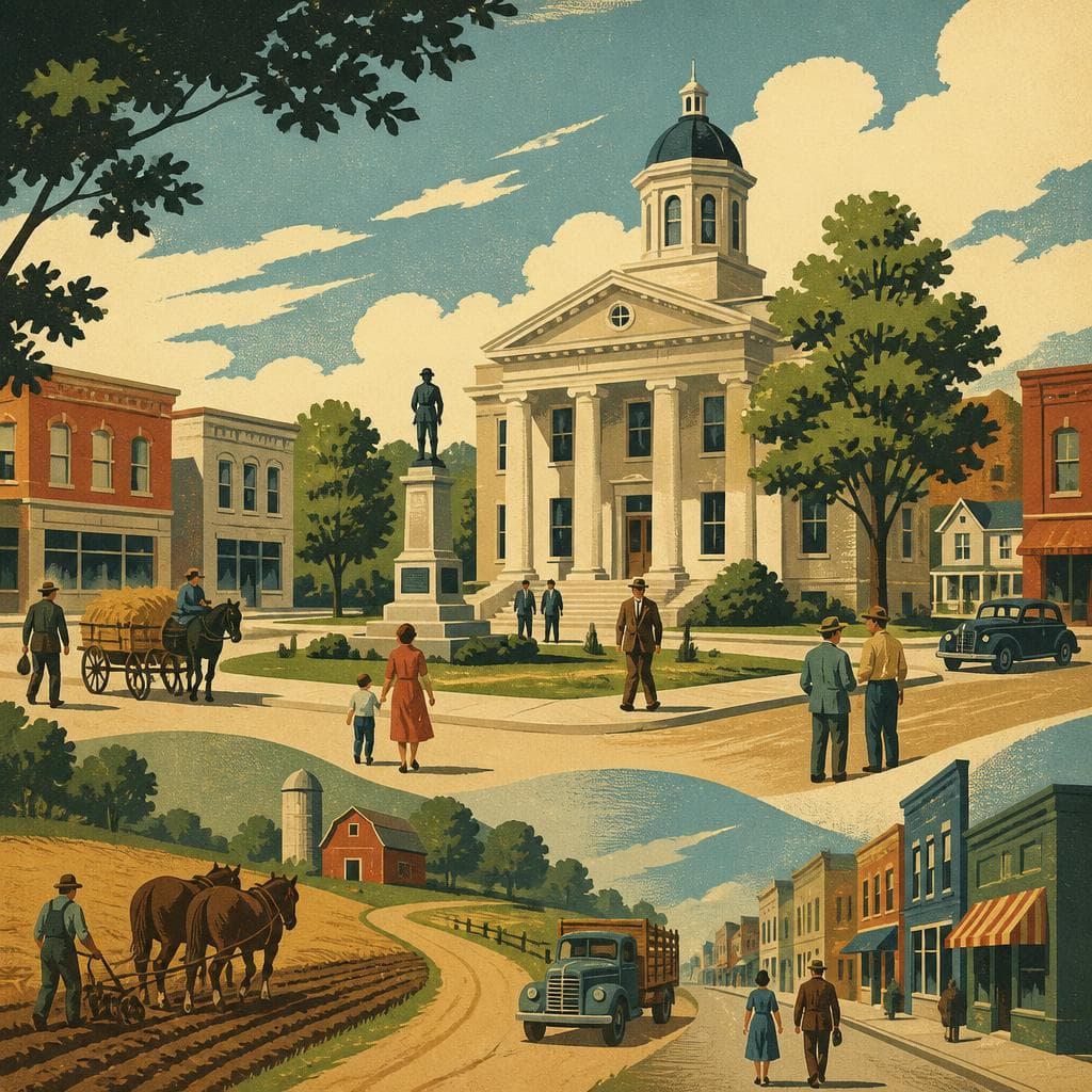 Cover art for Where Monticello Learned to Be a Town