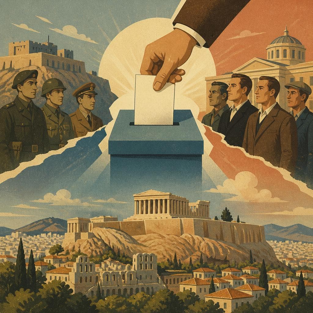 Cover art for One Ballot, Two Governments, and a New Athens