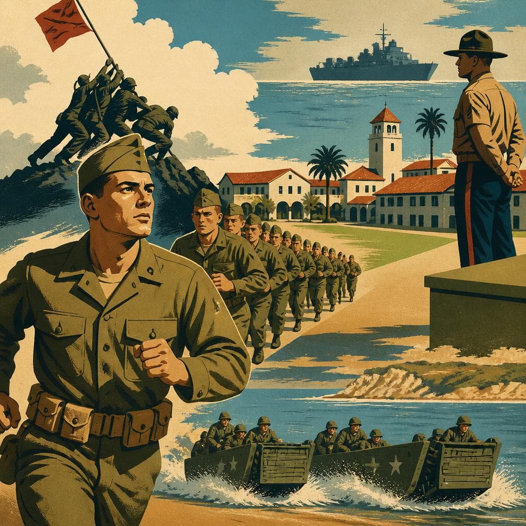 Cover art for Where the West Became Marines