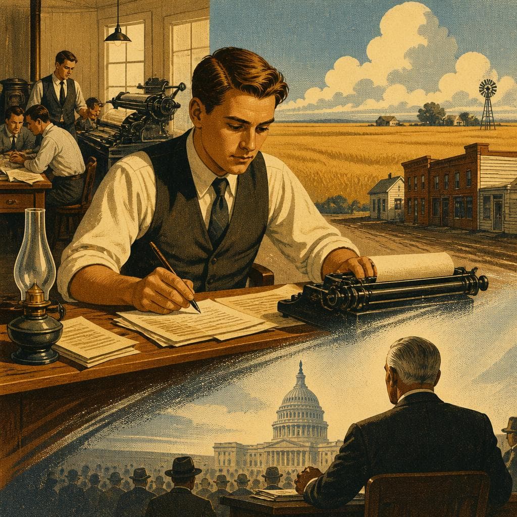 Cover art for Before Emporia, White Learned Kansas in Small Newsrooms