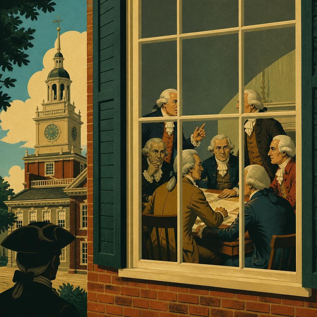 Cover art for Behind Closed Windows at Independence Hall