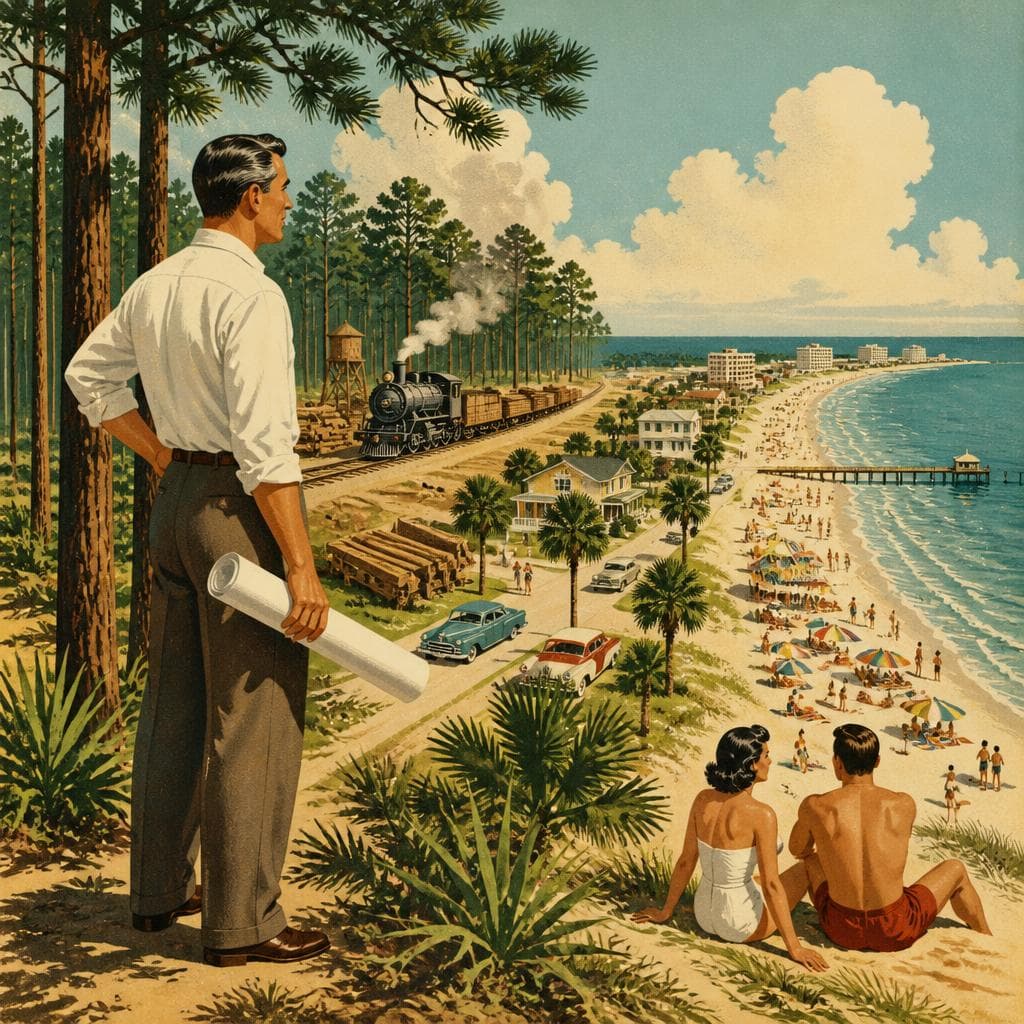 Cover art for From Pine Land to Beach Town