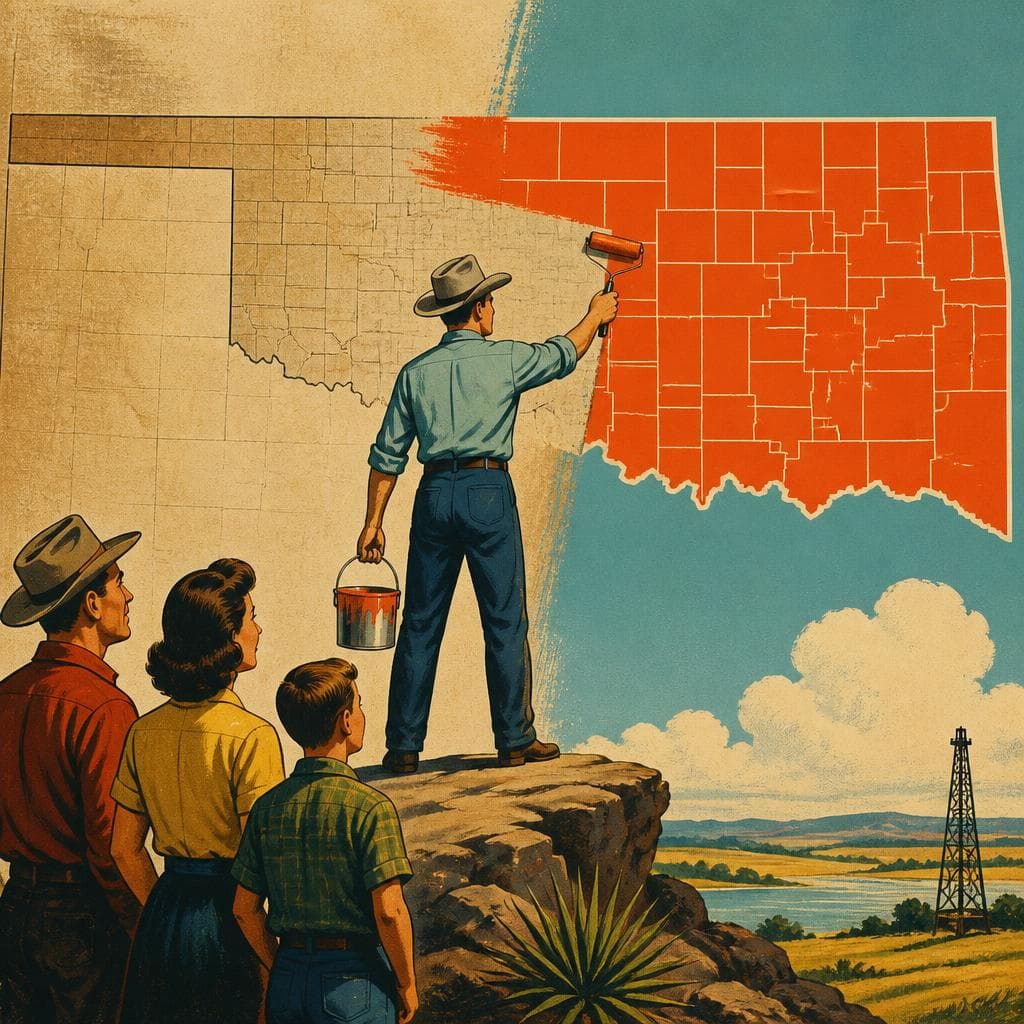 Cover art for When Oklahoma Redrew the Map