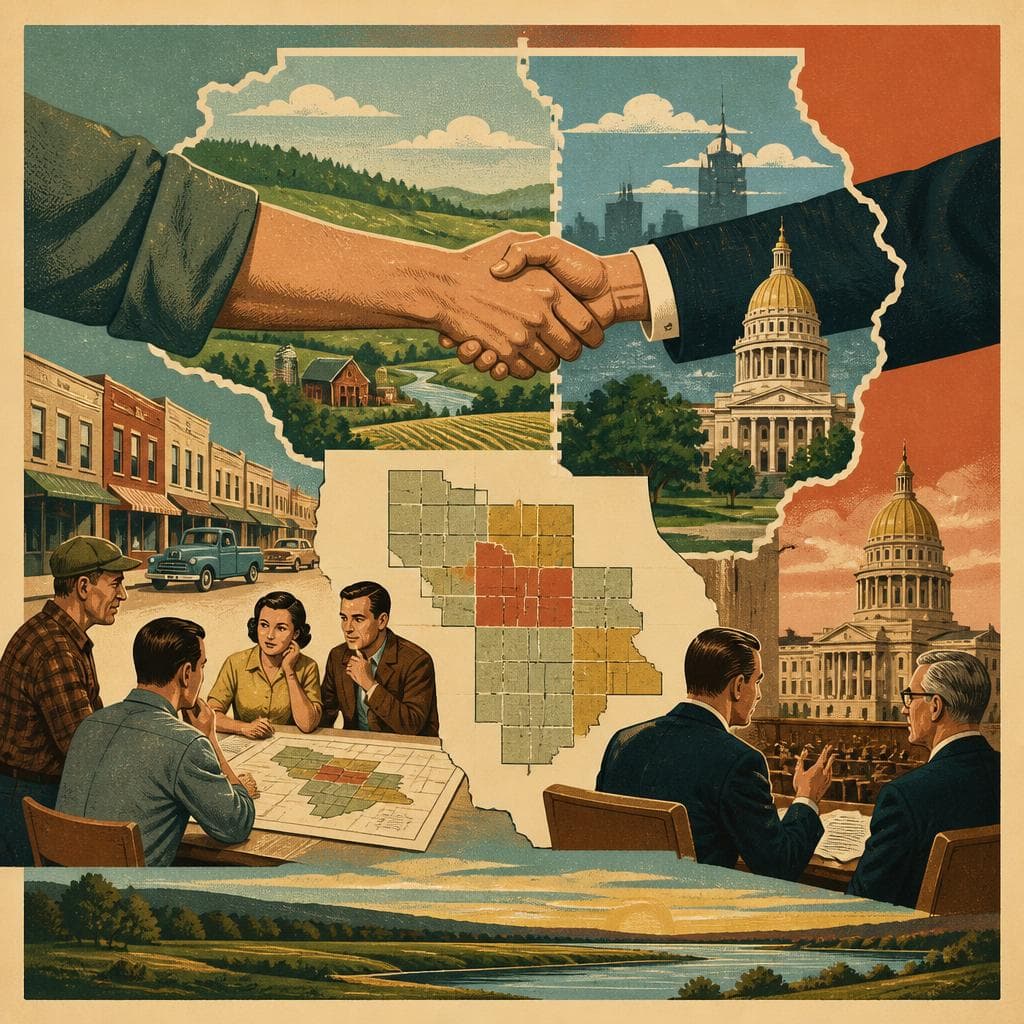 Cover art for A County Named in the In-Between