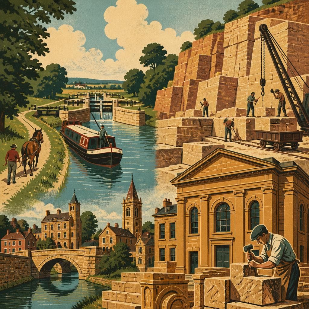 Cover art for Where the Canal Learned to Wear Stone
