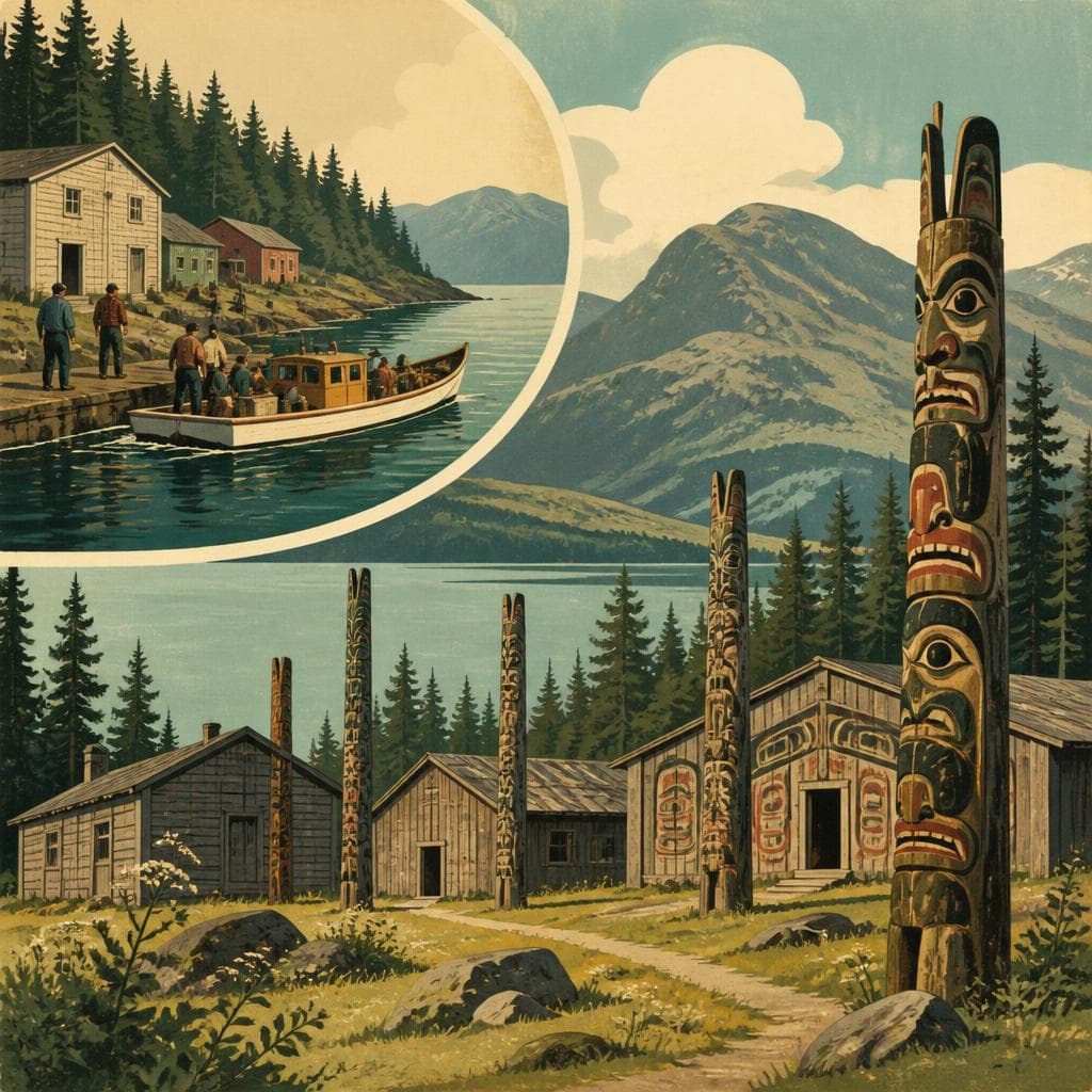 Cover art for When a Village Moved, the Landscape Stayed