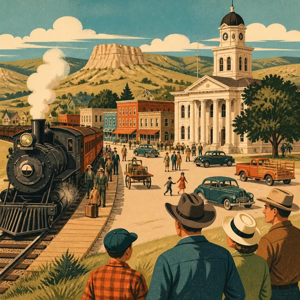 Cover art for Where Niobrara County Comes to Town