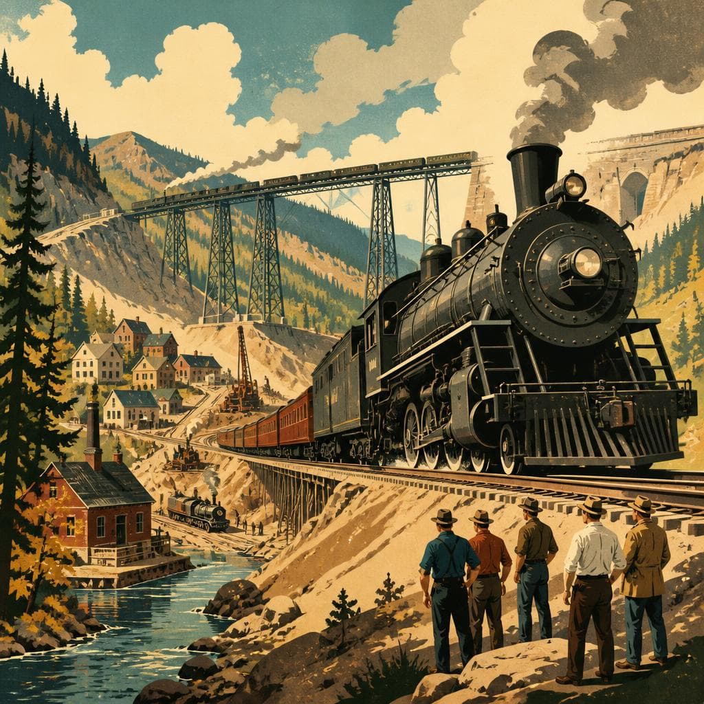 Cover art for When the Railroad Went Big in Nicholson