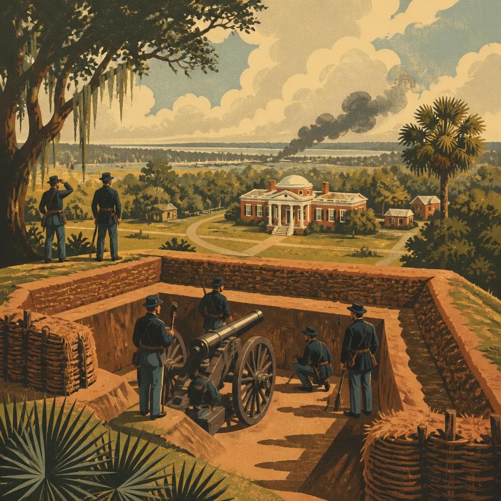 Cover art for When War Reached Inland Florida