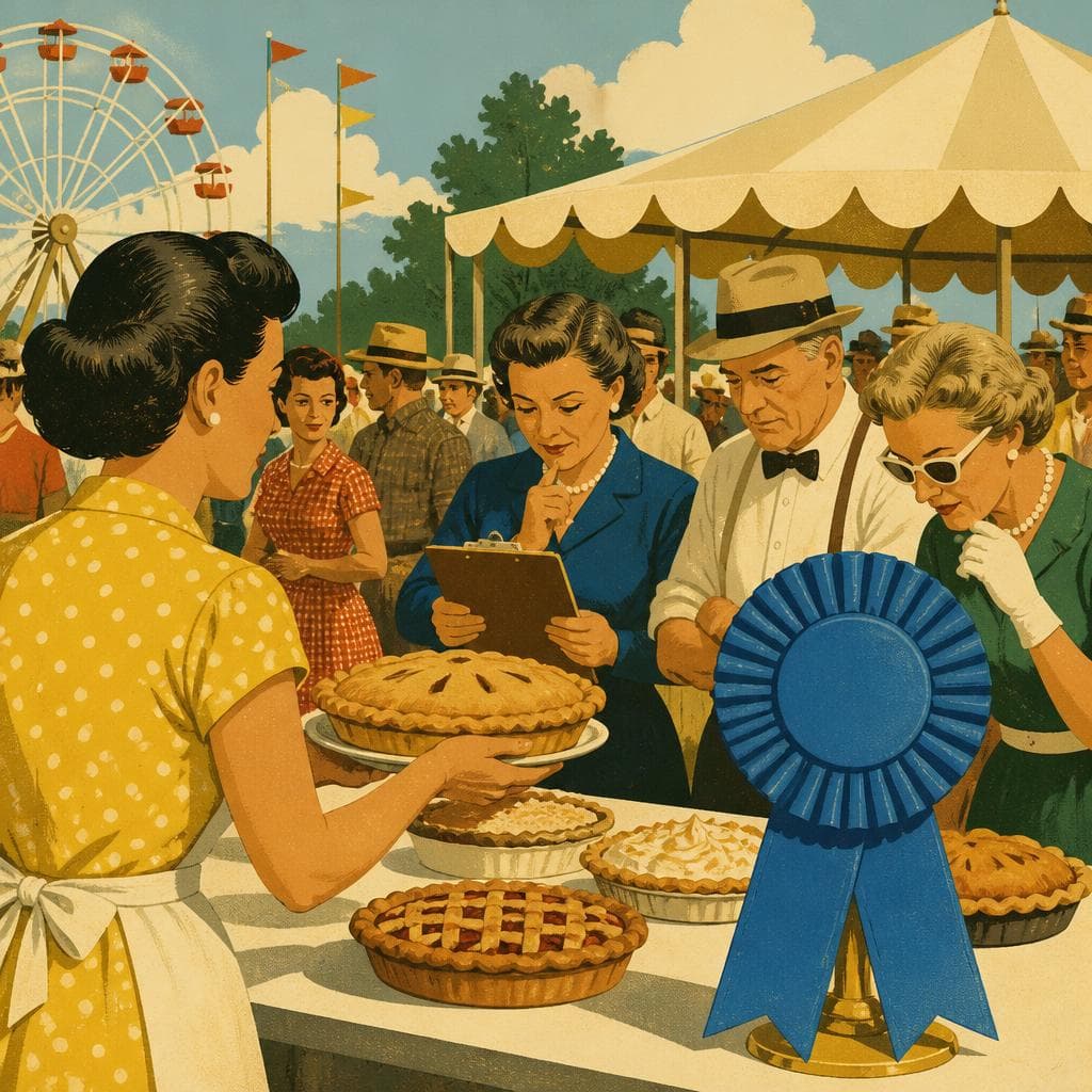 Cover art for Where the Pie Meets the Prize Ribbon