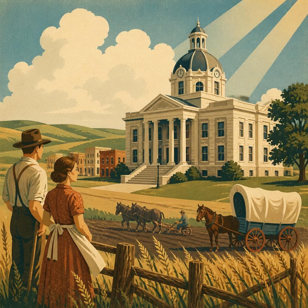 Cover art for When a Prairie County Built for Permanence