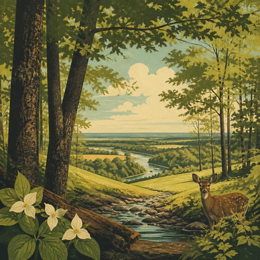 Cover art for A Woodland Memory in Allen County