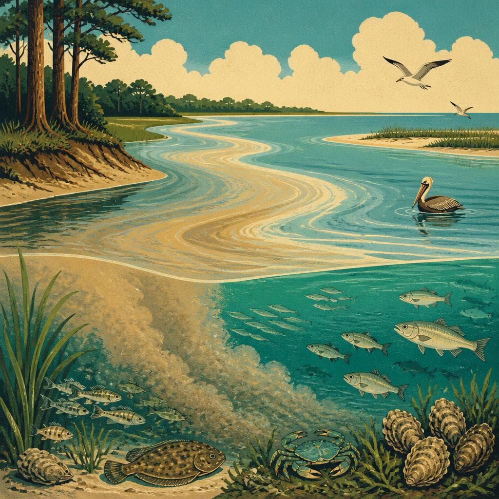 Cover art for Where River Water Teaches the Bay to Live