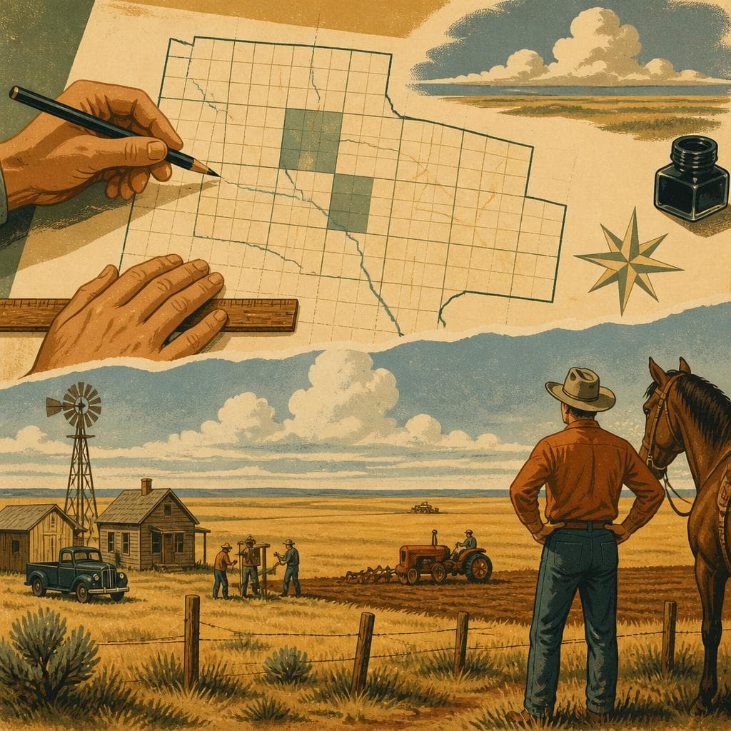 Cover art for A County on Paper, Then on the Plains