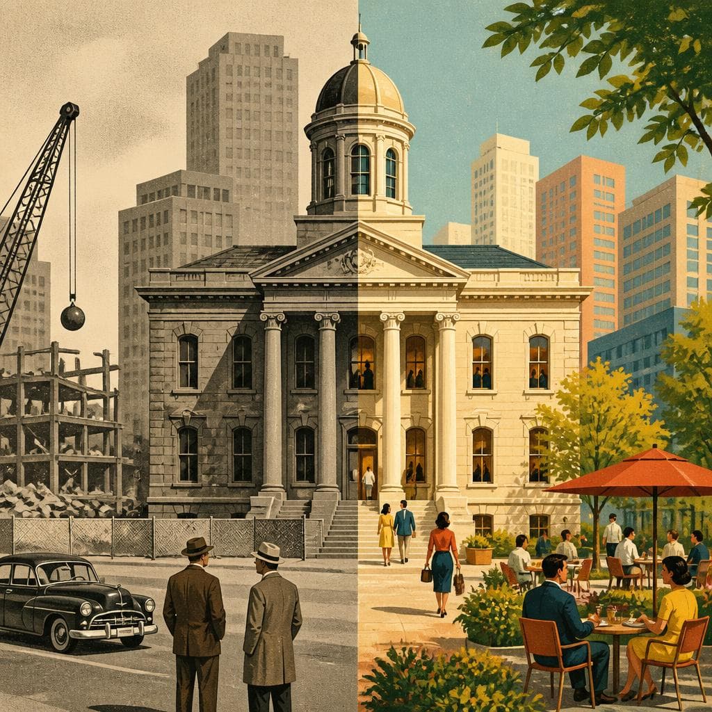 Cover art for When the Old Courthouse Refused to Disappear