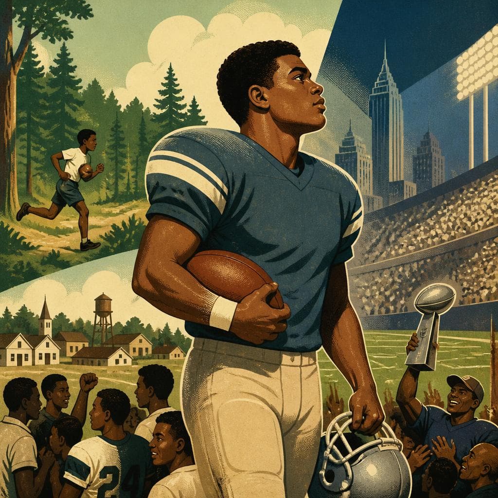 Cover art for From Forest to the NFL