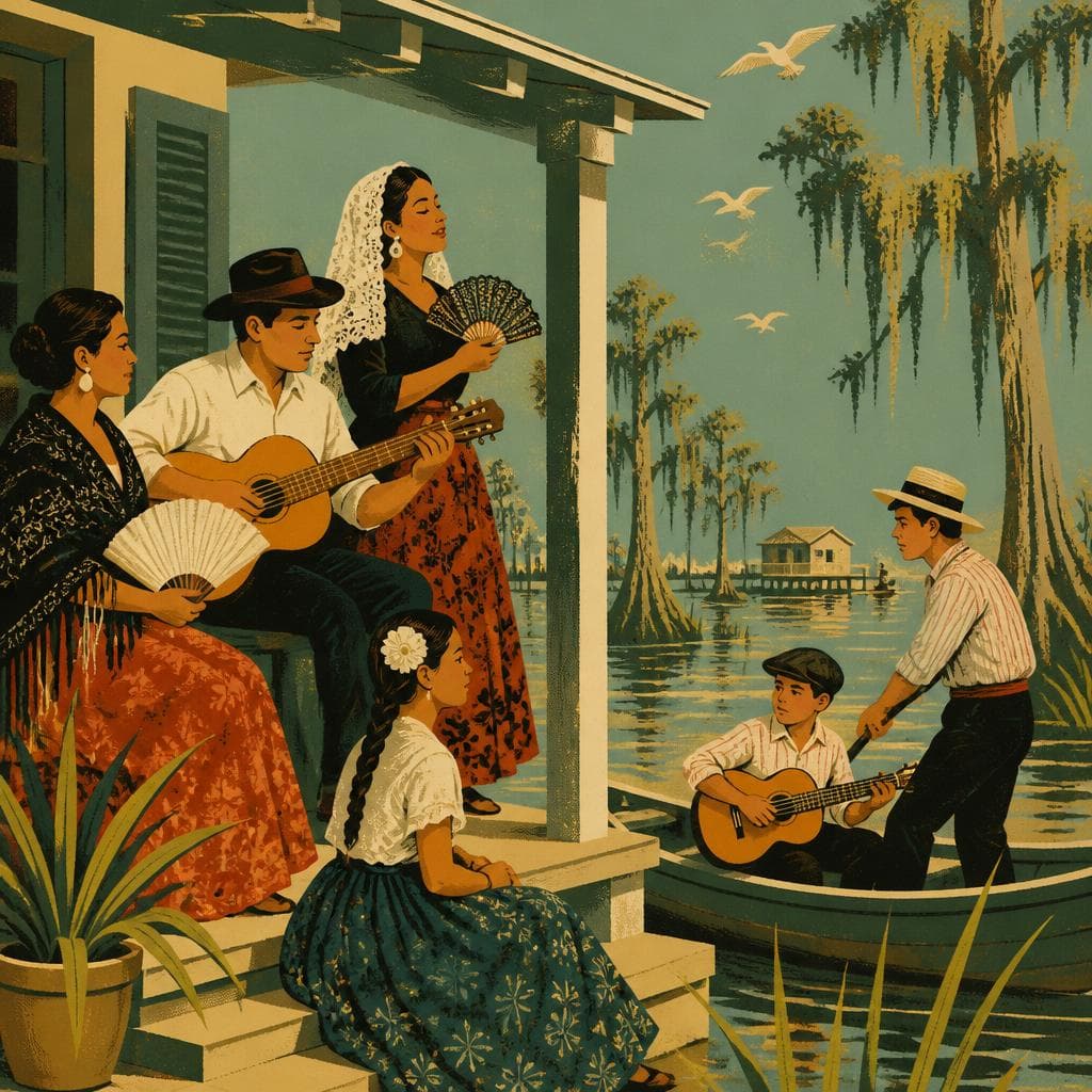 Cover art for Spanish Ballads in the Delta