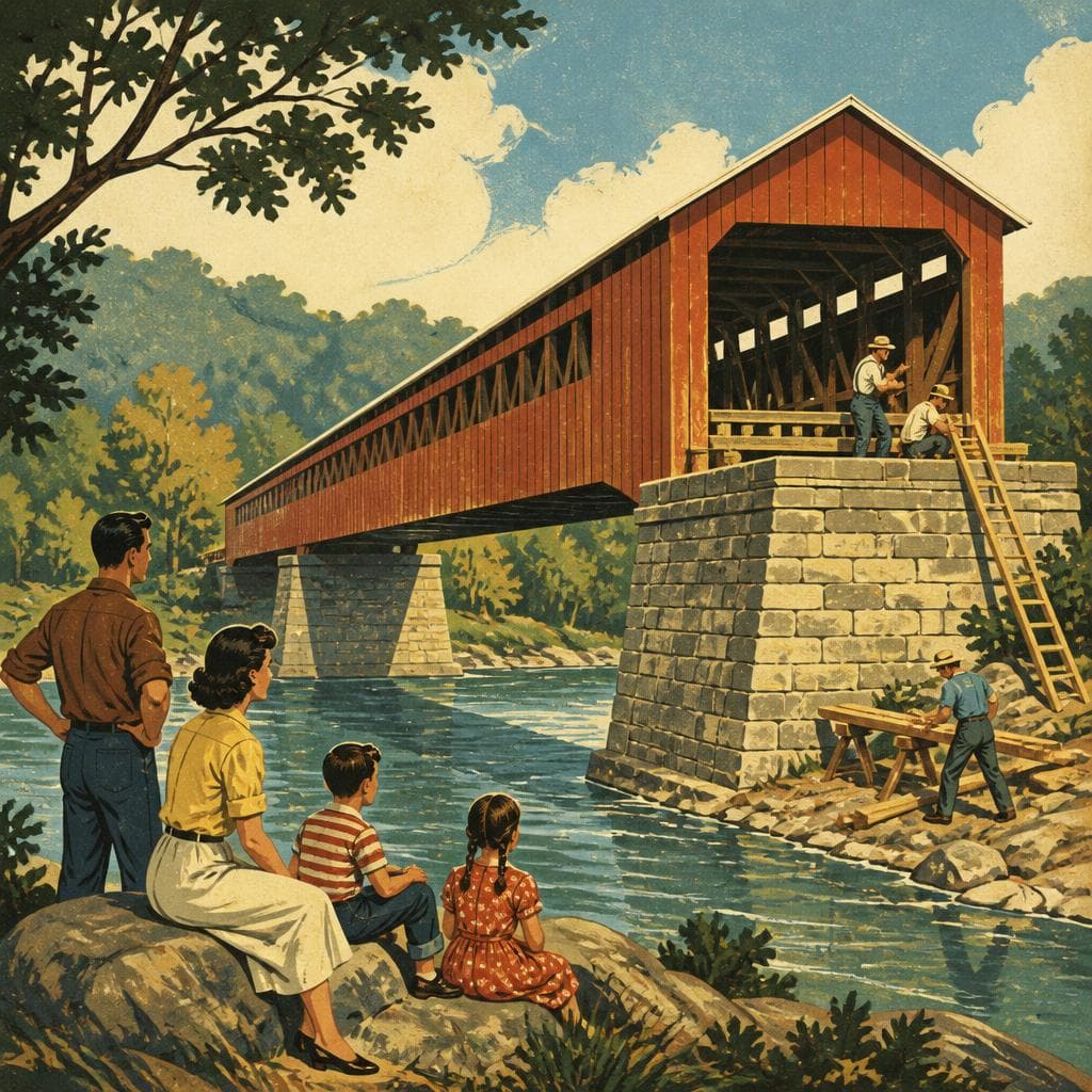 Cover art for A Bridge Built in a Family Name