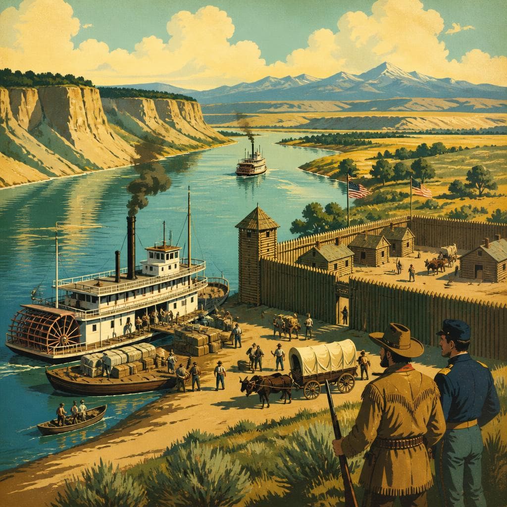 Cover art for Where the Missouri Carried the World Inland