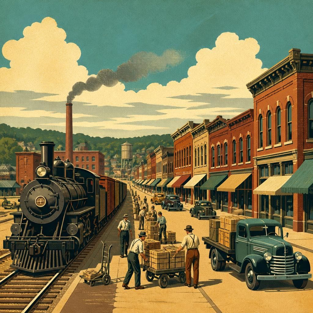 Cover art for When the Railroad Made Humboldt in Brick