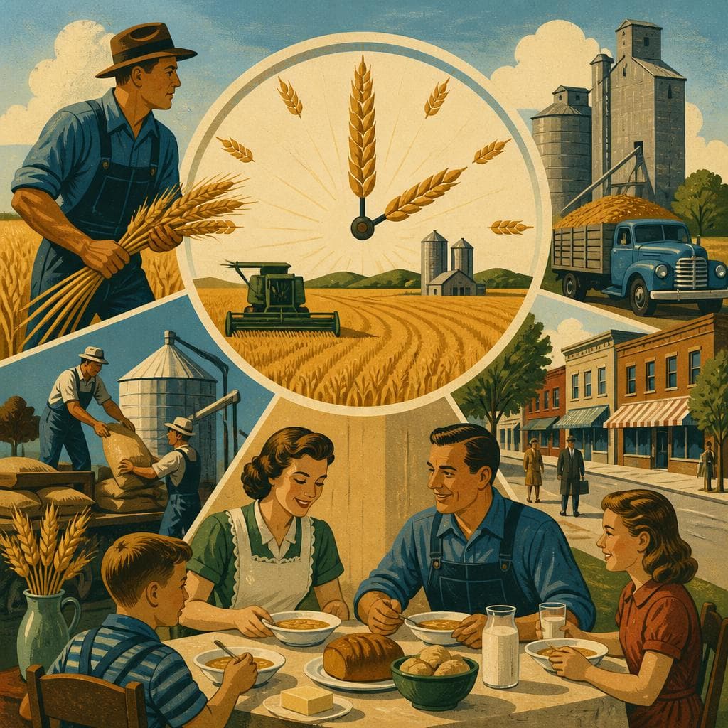 Cover art for Where the Wheat Set the Clock