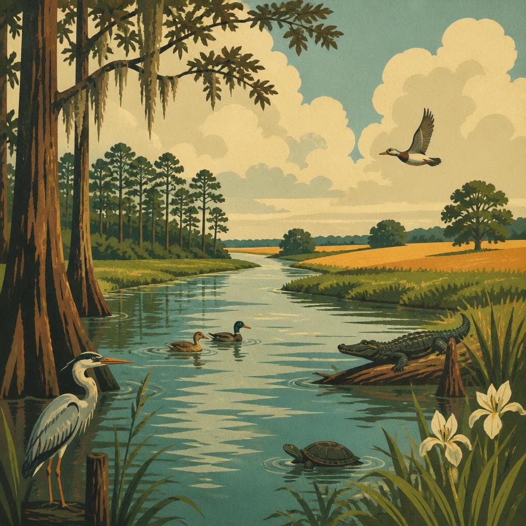 Cover art for Where a Quiet Bayou Starts to Matter
