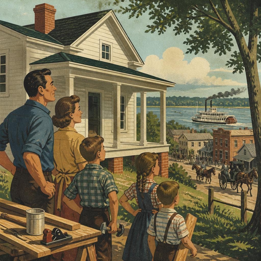 Cover art for A House Built as a Family Gift