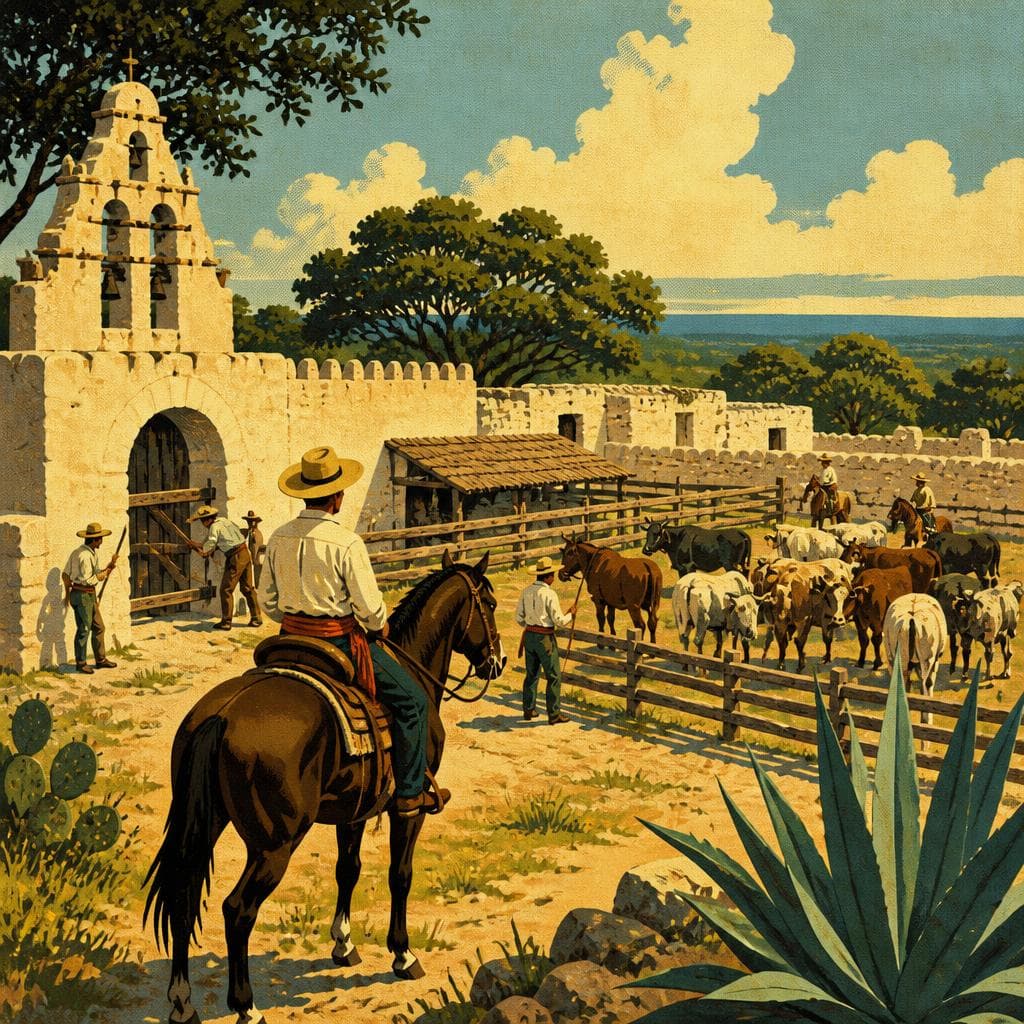 Cover art for Where Mission Espada Kept Its Herds