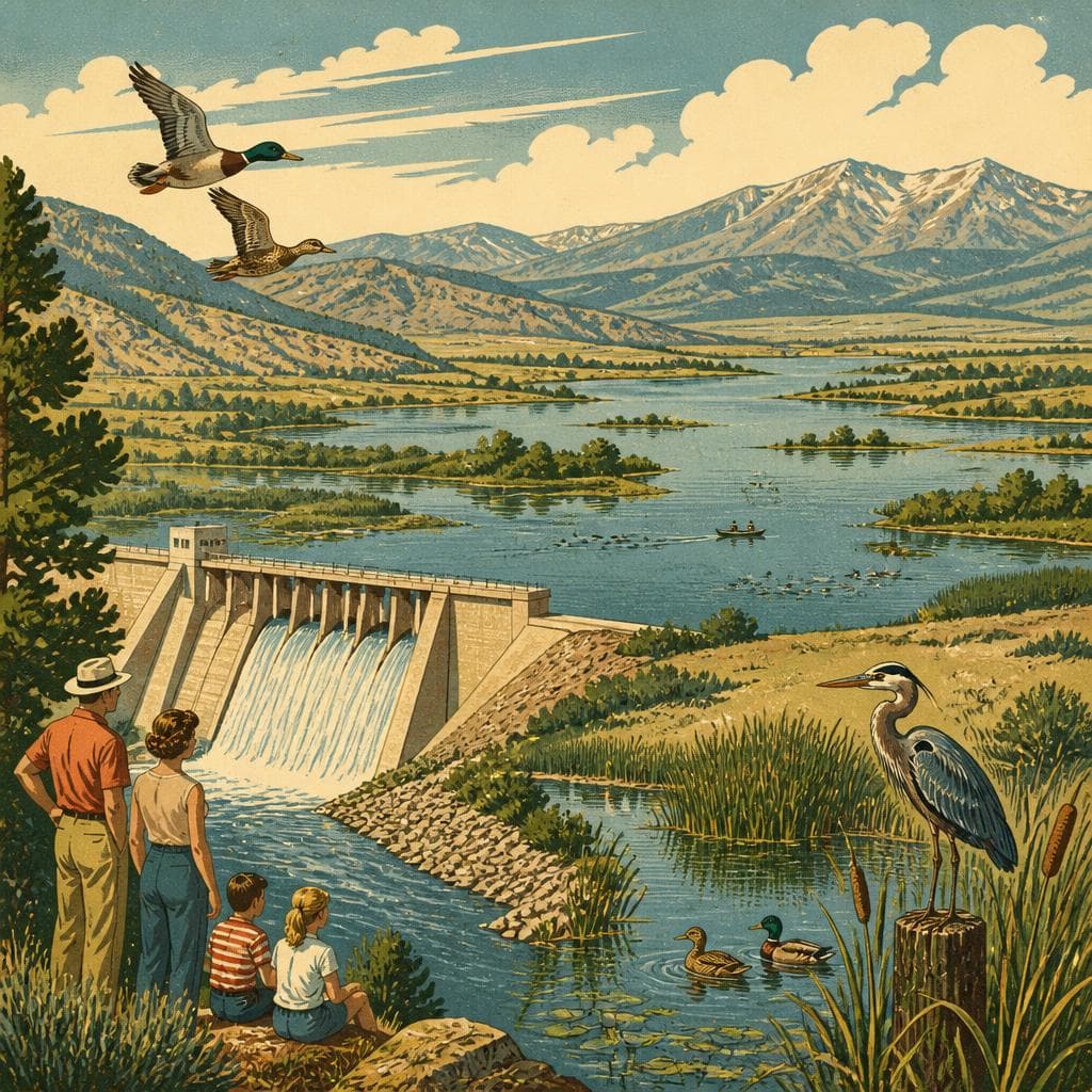 Cover art for When a Valley Became a Lake