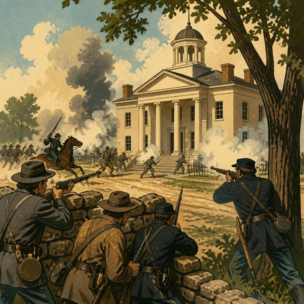 Cover art for When the War Reached Wayne Court House