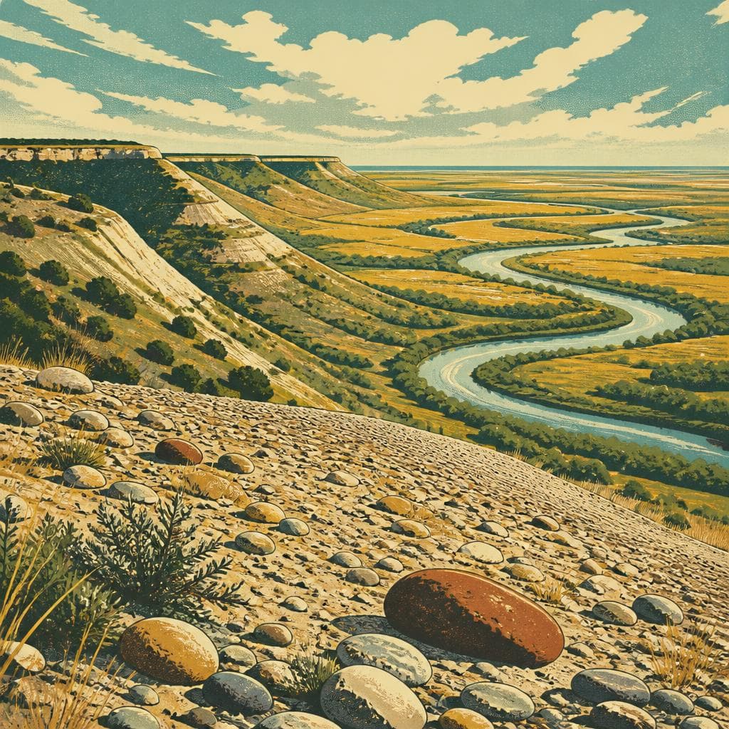 Cover art for The Old Rivers Above the Prairie