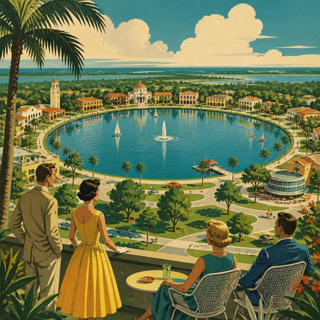 Cover art for A Round Lake, A Planned Dream