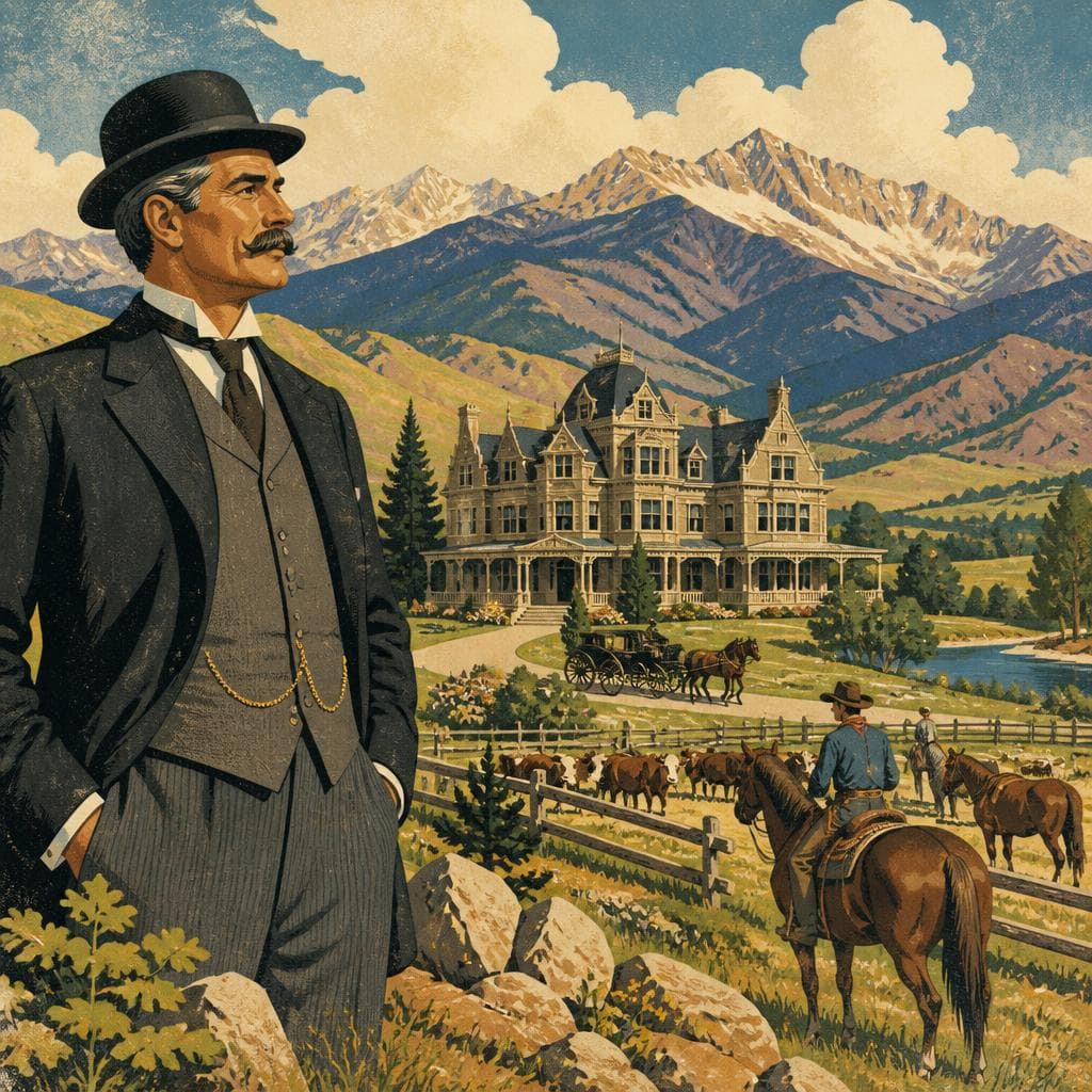 Cover art for A Copper King’s Mansion in Ranch Country