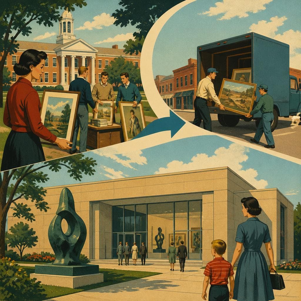 Cover art for From Campus Collection to Nebraska’s Art Home