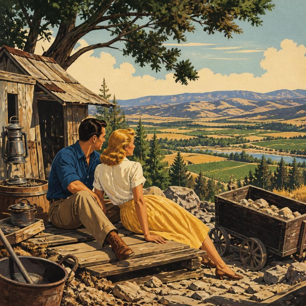 Cover art for A Honeymoon Among the Silverado Squatters
