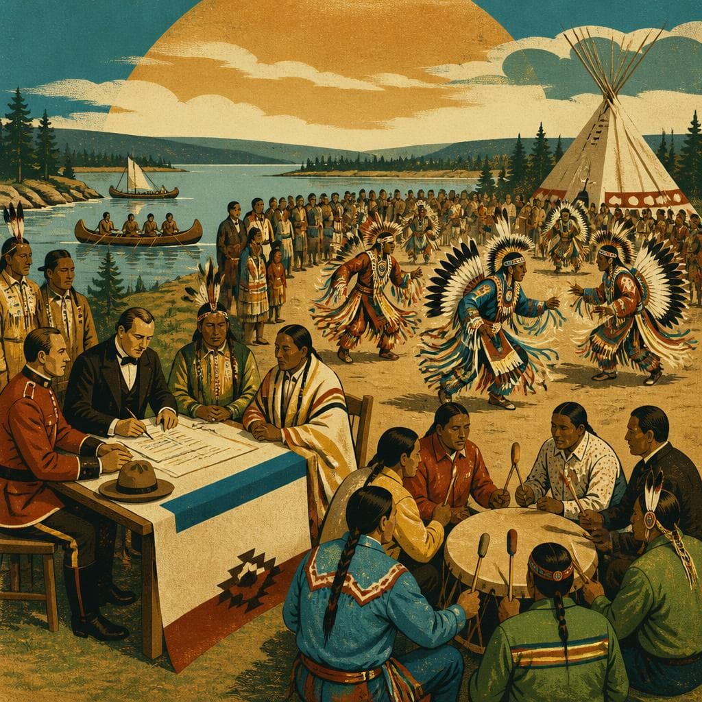 Cover art for Where Treaty Memory Meets the Powwow Circle