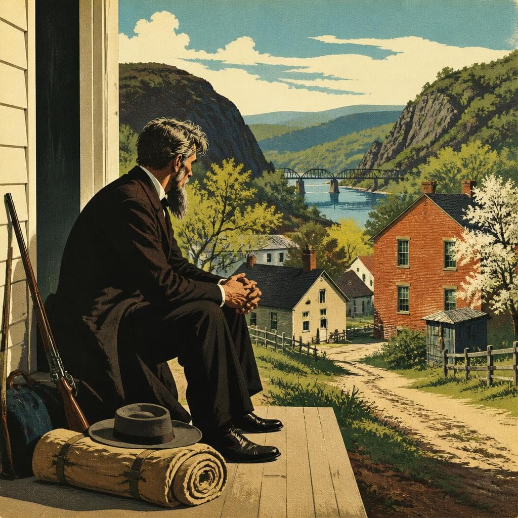 Cover art for Where John Brown Waited and Prepared