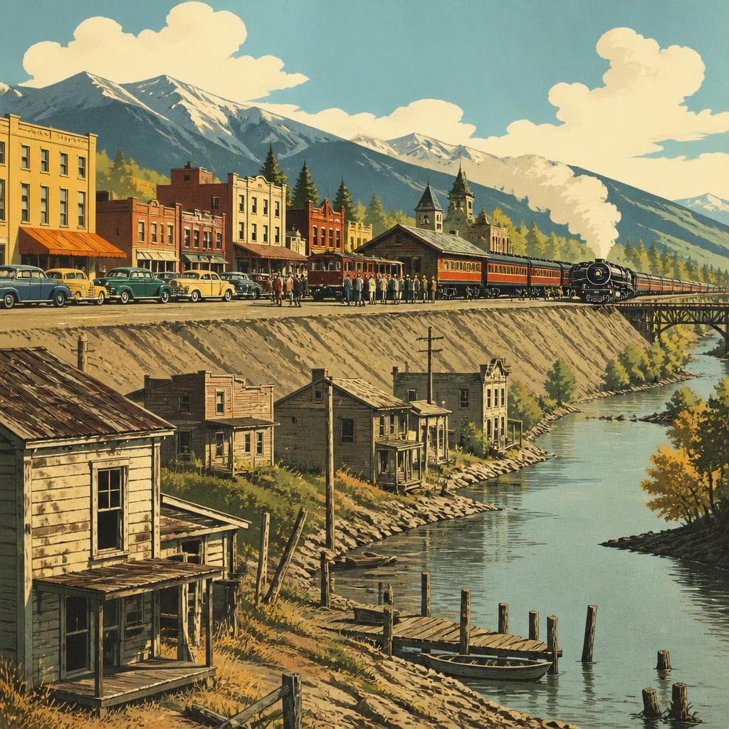 Cover art for When the Tracks Passed Demersville By