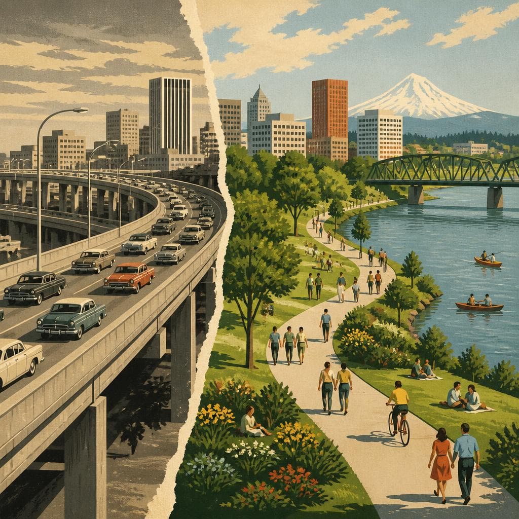 Cover art for When Portland Chose the River Over the Road