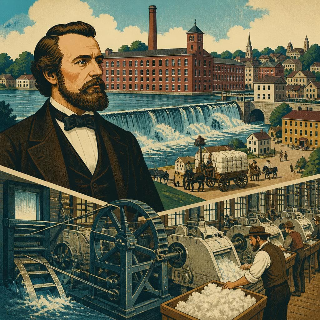 Cover art for The Town the Cotton Gin Built