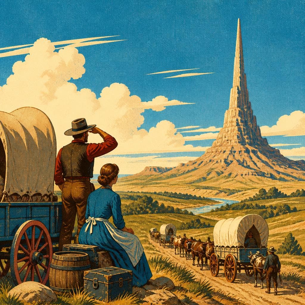Cover art for The Spire That Told Travelers They Were Truly West
