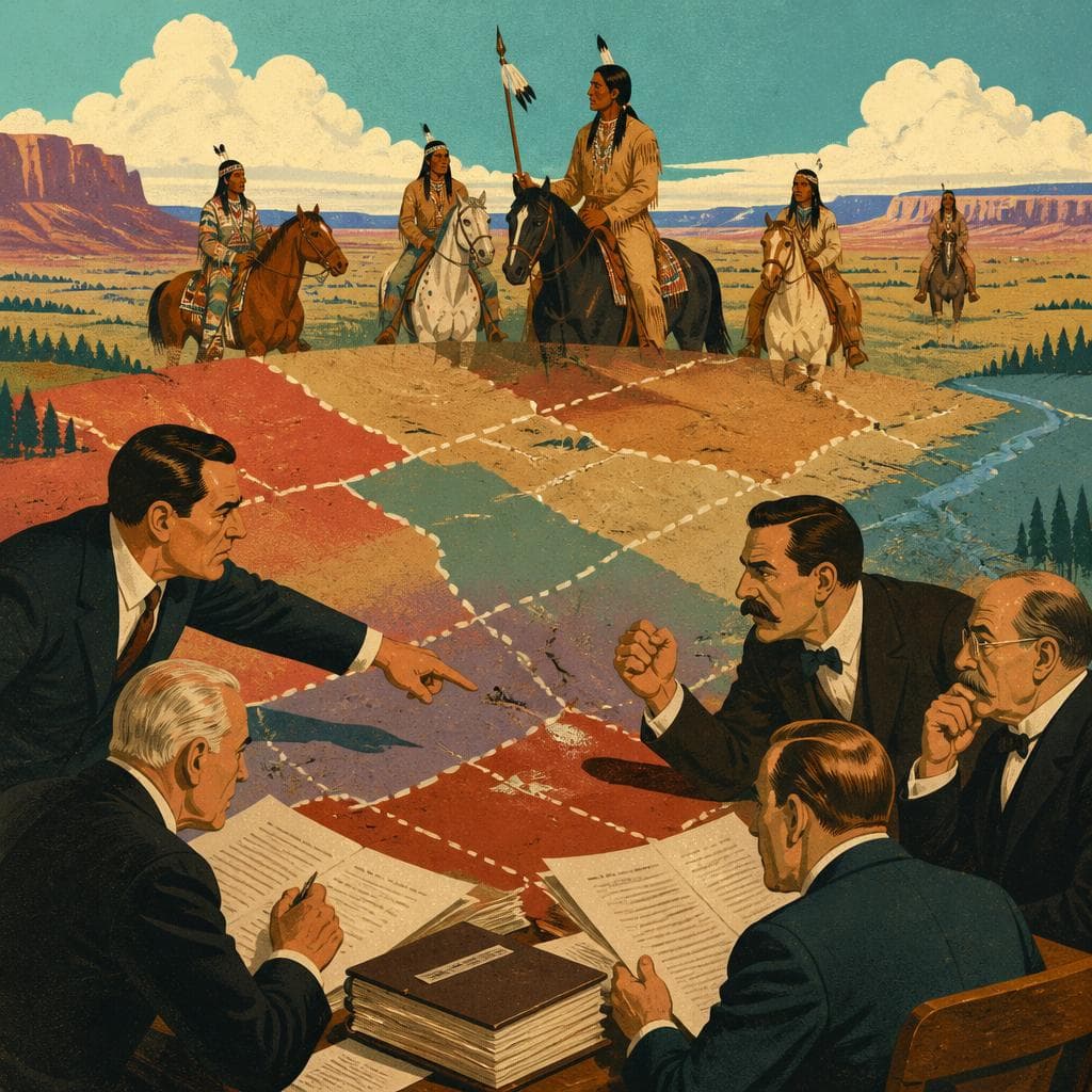 Cover art for When Land Had No Clear Edges