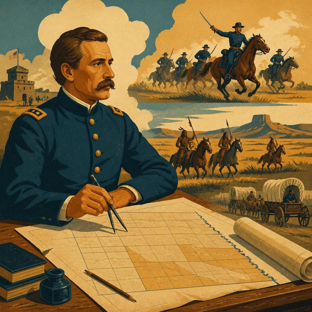 Cover art for How Alfred Sully Reached the Dakota Map