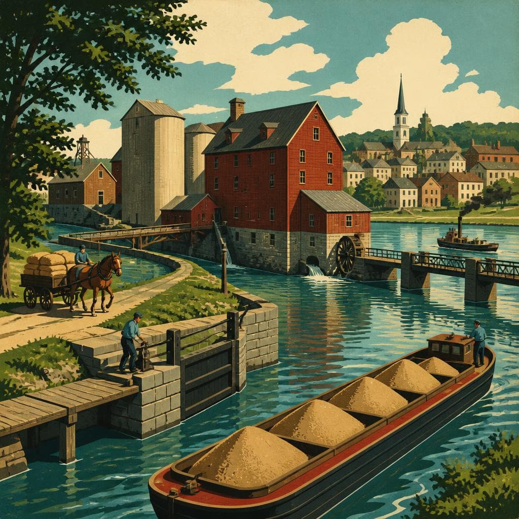 Cover art for Where the River, Canal, and Mill Met