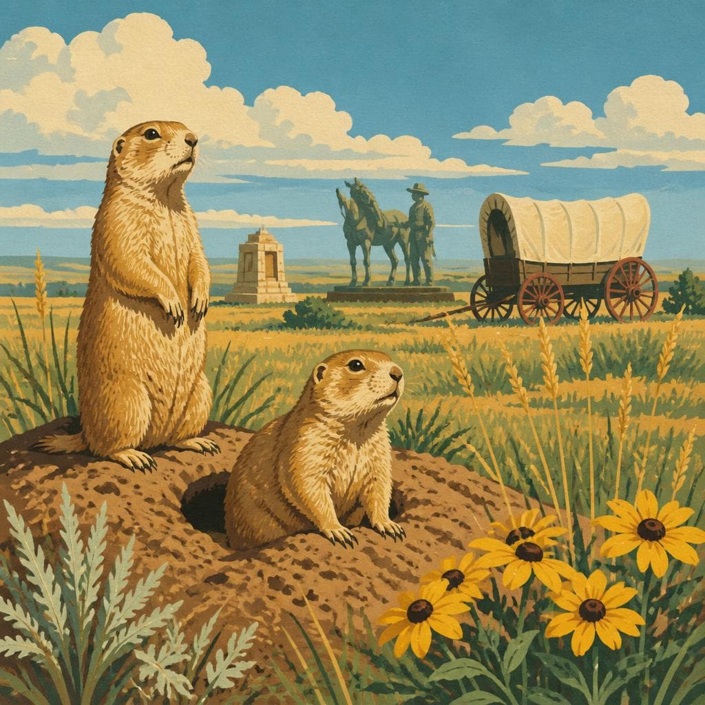 Cover art for Where Prairie Dogs Meet Pioneer Memory