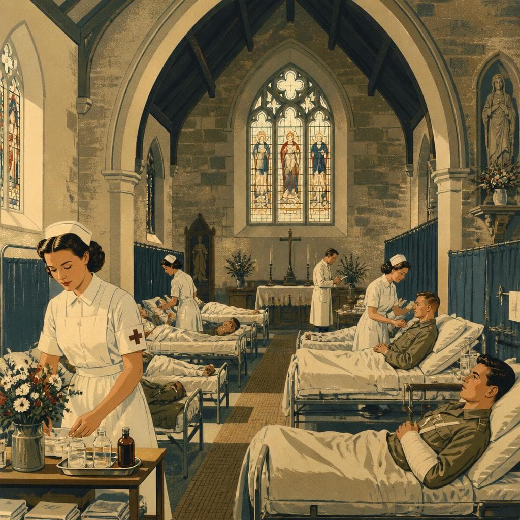 Cover art for When Old Stone Church Became a Wartime Hospital