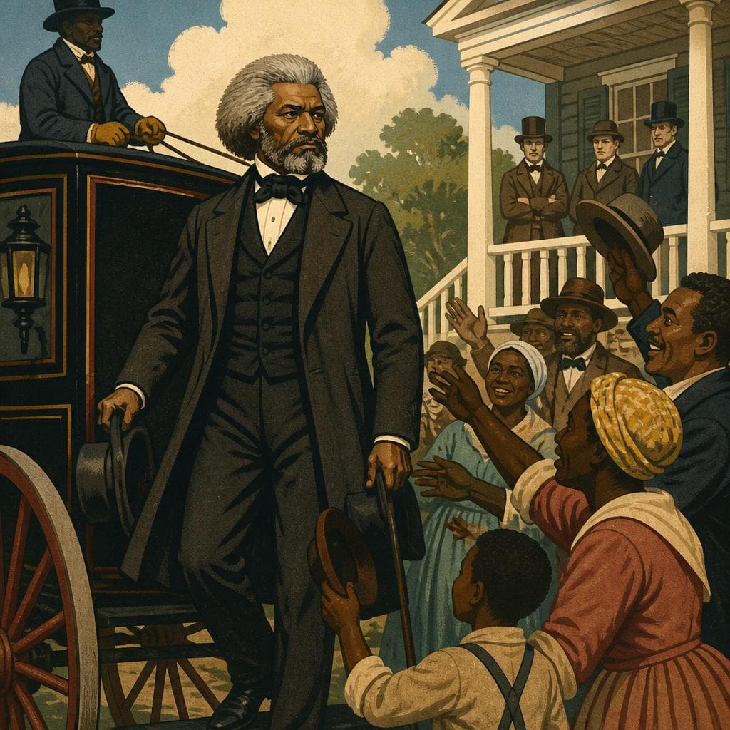 Cover art for Frederick Douglass Comes Home Changed