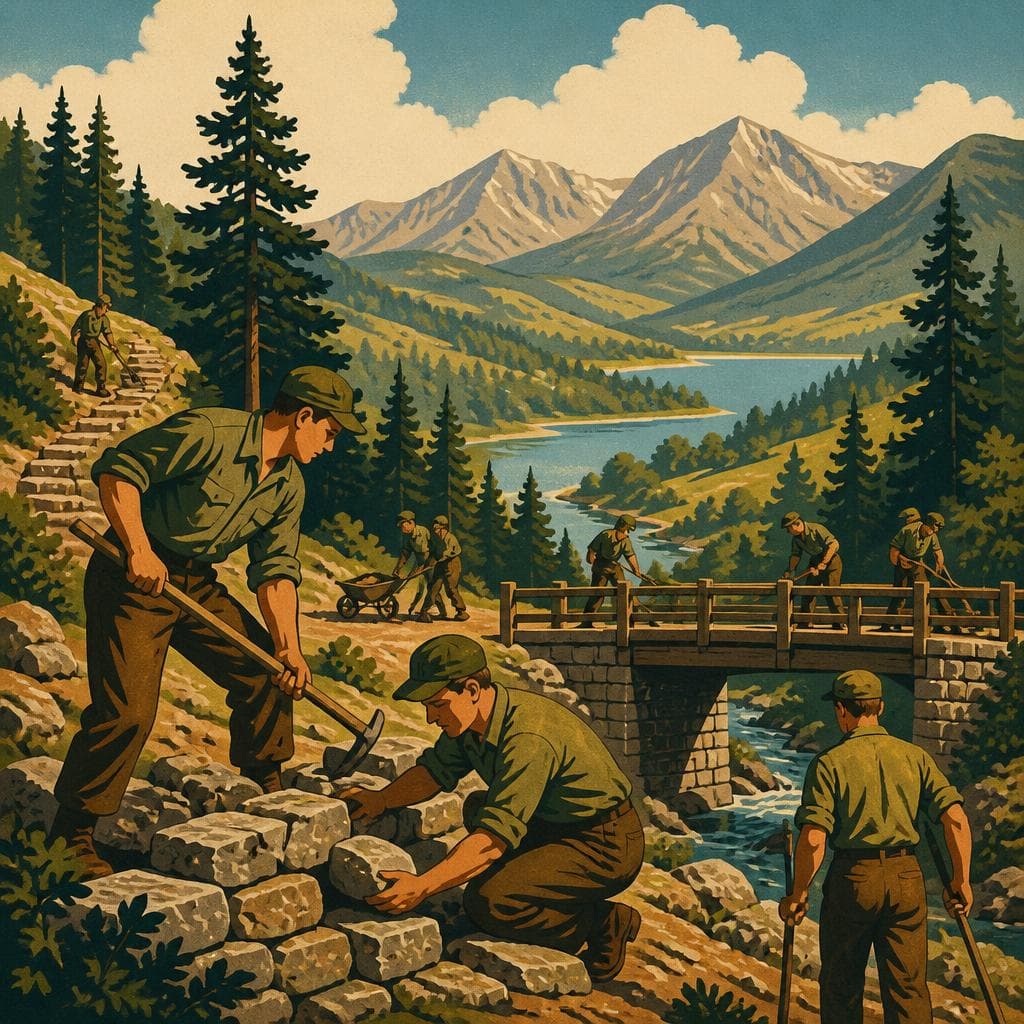 Cover art for The Valley the CCC Built