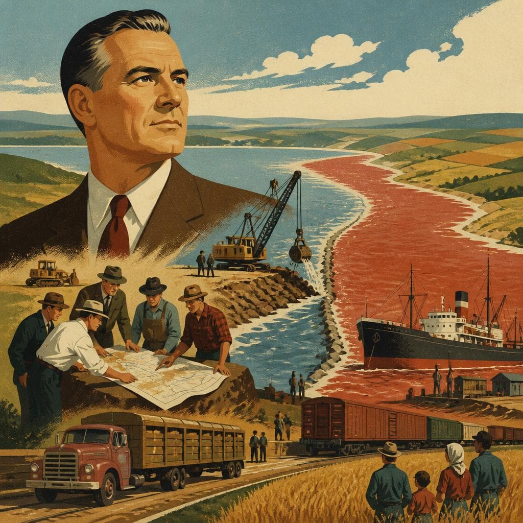 Cover art for The Man Who Moved the Red River