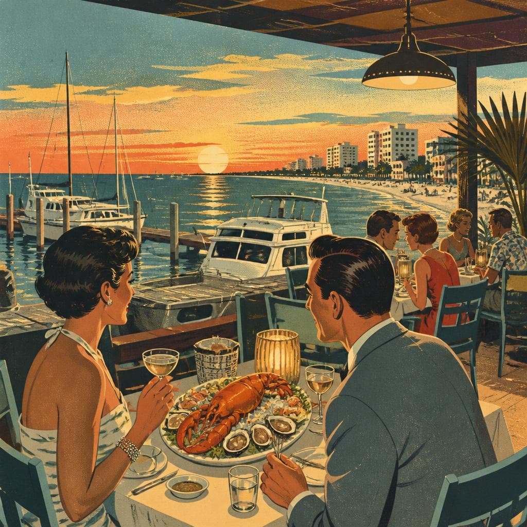 Cover art for Dinner With the Marina in View
